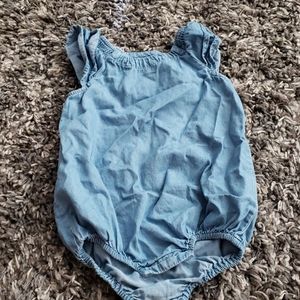 Old navy chambray onesie